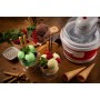 Ariete 643 Ice Cream Maker Party Time Macchina per fare il gelato, 12W, 1,5 L, Cestello estraibile tempo prepar 30 minuti, Rosso