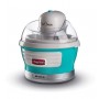 Ariete 643 Ice Cream Maker Party Time, Macchina per fare il gelato, 12W, Capacità 1,5 L, Tempo prepar 30 minuti,  Azzurro
