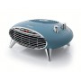 Ariete 8211 Termoventilatore da tavolo, Stufetta elettrica, 2000W, Termostato, Silenzioso, Griglia e piedi cromati, Celeste