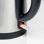 Ariete 2847 Metal Kettle, Bollitore elettrico, Capacità 1,7L, Base cordless, Protezione contro surriscaldamento, Metal