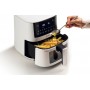 Ariete 4633 Friggitrice ad aria 4L, 1400W, Capacità 4L, 9 programmi, Funzione Shake e Grill, Temperatura fino a 200°C, Bianco
