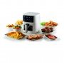 Ariete 4633 Friggitrice ad aria 4L, 1400W, Capacità 4L, 9 programmi, Funzione Shake e Grill, Temperatura fino a 200°C, Bianco