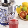 Ariete 413 Spremiagrumi Capri Elettrico con Leva 2 Coni per Frutti Grandi e Piccoli Salvagoccia Spremitura Prof Corpo in Metallo