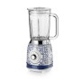 Ariete 583 Frullatore Capri con tazza in vetro da 1,5 Litri, 4 Lame in  Inox, 4 Velocità + Pulse,1000 W