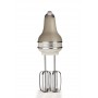 Ariete 1548 Sbattitore Vintage, 450W, 5 velocità, Funzione turbo, 2 fruste, Beige