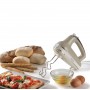Ariete 1548 Sbattitore Vintage, 450W, 5 velocità, Funzione turbo, 2 fruste, Beige