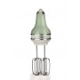Ariete 1548 Sbattitore Vintage, 450W, 5 velocità, Funzione turbo, 2 fruste, Verde