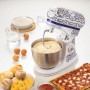 Ariete 1588 Impastatrice Capri, Planetaria, 7 velocità, 2400 W, 5,5 litri, Tazza  Inox