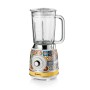 Ariete 583 Frullatore Positano con tazza in vetro da 1,5 Litri, 4 Lame in  Inox, 4 Velocità + Pulse,1000 W