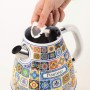 Ariete 2869 Bollitore Positano, Bollitore Elettrico, 1,7L, Infusi, the, tisane, Base cordless, Autosp