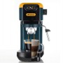 Ariete 1399 Macchina da caffè espresso Mango Yellow, 1300 W, 1,1L, 15 bar Filtro 1, 2 tazze e cialda ESE, Cappuccino, Giallo
