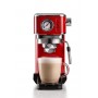 Ariete 1381 Macchina da caffè con manometro caffè in polvere e cialde ESE 11L 15 bar, Filtro ½ tazze Cappuccino Rosso