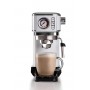 Ariete 1381 Macchina da caffè con manometro caffè in polvere e cialde ESE 11L 15 bar Filtro ½ tazze Cappuccino Bianco