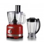 Ariete 1782 Gourmet Pro Moderna Robot da cucina Tritatutto 3L Frullatore 2L 2 v + Pulse spremiagrumi Rosso