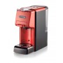 Ariete 1304/1 Macchina da caffè a cassetti 1350W 07L Pressione 19 bar Capsule Nespresso e Dolcegusto Cialde e Polvere Rosso