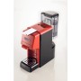 Ariete 1304/1 Macchina da caffè a cassetti 1350W 07L Pressione 19 bar Capsule Nespresso e Dolcegusto Cialde e Polvere Rosso