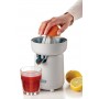 Ariete 417 Spremiagrumi Breakfast,  40W, 2 coni di spremitura, Coperchio di protezione Rotazione 360g Bianco  Celeste