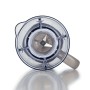 Ariete 576 Frullatore Breakfast, Frullatore 500W, 4 lame inox, 2 v + Pulse, 1,5L, antiscivolo, Coperchio, Dark  Sahara Grey