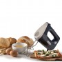 Ariete 1545 Sbattitore Breakfast, 450W, 5 velocità, Funzione turbo, 2 fruste, Dark  Sahara Grey