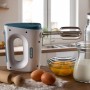 Ariete 1545 Sbattitore Breakfast, 450W, 5 velocità, Funzione turbo, 2 fruste, White  Aegean teal