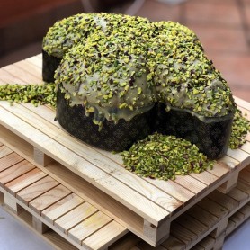 COLOMBA ARTIGIANALE SICILIANA GLASSATA CON CREMA DI PISTACCHIO KG 1